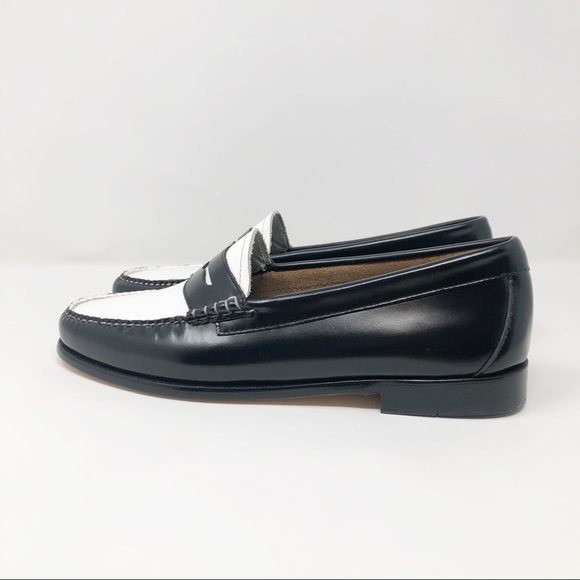 Madewell Black and White Loafers - Picture 3 of 8